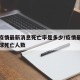 全球疫情最新消息死亡率是多少/疫情最新情况全球死亡人数